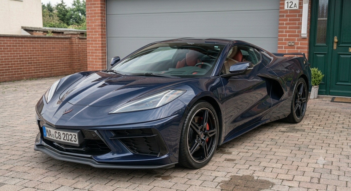 Fahrzeugaußenseite nach der Aufbereitung durch PUX – glänzend sauber